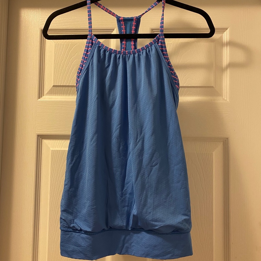 Ivivva Blue And Pink Double Dutch Tank - Picture 2 of 4